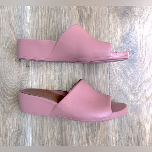 Gentle Souls Gisele Eva Wedge by Kenneth Cole - Pink Clay - Size 10 - Picture 8 of 8